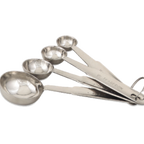 Thumbnail image #1 for Alegacy Foodservice Products 2316EH Extra-Heavy Stainless Steel Measuring Spoon Set, 4-Piece Case of 12