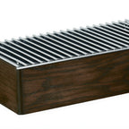 Thumbnail image #1 for Cal-Mil Heritage 22422-112 Soup Chafer with Vintage Wood Frame and Bold Grill, 10 x 19-3/4 x 5-1/2 in.