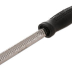 Thumbnail image #1 for JB Prince Microplane U767 Fine-Blade Spice Grater, 8-1/2"L, Stainless Steel Blade, Black Plastic Handle, Protective Cover