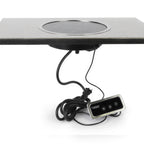 Thumbnail image #1 for Eastern Tabletop 32253IND Rectangular Revo Chafer Induction Adapter Top, 300W, 18/10 Stainless Steel