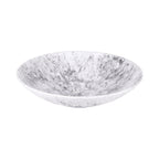 Thumbnail image #2 for G.E.T. Hermosa - EGS B383120-BBM . . Round Melamine Bowl, 86 oz., 12" Diameter, Marble Pattern Case of 6