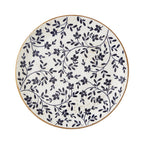Thumbnail image #1 for Steelite International Steelite Performance, Simplicity 18000544 11" Round Alumina Vitrified China Plate, Impressions Flora Blue 1 Dozen