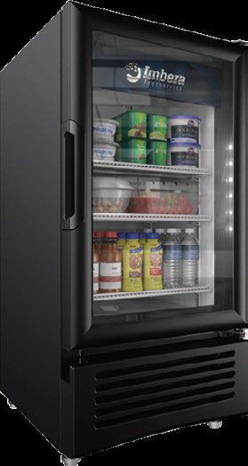 Product image #5 for Omcan Elite Series 19-Inch Countertop Refrigerated Display Merchandiser, One-Section, 4.0 Cu. Ft., Glass Door