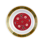 Thumbnail image #1 for Thunder Group Longevity 1109TR Melamine Soup Plate, 10 oz, 9-1/4 in Diameter Case of 10 Dozen
