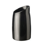 Thumbnail image #1 for Libbey APS Germany - Casual APS 83868 Round Melamine Dressing Pot, Black, 33-7/8 oz., Dishwasher Safe, Non-Slip Feet