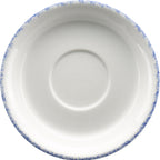 Thumbnail image #1 for International Tableware Provincial™ PR-2-CB Porcelain Saucer, 6-1/8" Diameter, Round, European White with Blue Case of 3 Dozen