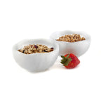 Thumbnail image #1 for Steelite International Kenny Mack, Wave KMK1028SH Resin Condiment Bowl, 8 oz, 4-3/4" Diameter, Shell