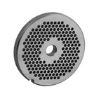 Thumbnail image #1 for Alfa International 22 018 SS Meat Chopper Plate, #22 Hub, 1/8-Inch Holes, Stainless Steel