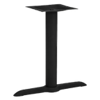 Thumbnail image #1 for ATSMFG ATS AT&S-T0522M MFG 2-Piece Dining-Height Table Base Kit, 22" x 5" Spread, 3" Column, Indoor/Outdoor