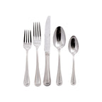 Thumbnail image #1 for Kadra Kitchenware Vikko Crown VC-170-SET 5-Piece 18/10 Stainless Steel Flatware Set, Mirror Finish Case of 6