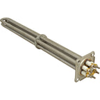 Thumbnail image #1 for AllPoints Foodservice Parts & Supplies 341296 Dishwasher Heating Element, 208V, 10,000W, 3-Inch Square Flange
