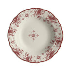 Thumbnail image #1 for Steelite International HL Ivory HL56463905 Round China Rim Soup Bowl, 12.75 oz, 9.125" x 1.75", Scalloped Edge Case of 2 Dozen