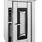 Thumbnail image #1 for AMPTO Bake-Off Italiana ROTORBAKE E5 Electric Roll-In Rack Oven with Boiler Steam Injection, 15-Tray Full-Size, Digital Programmable Controls