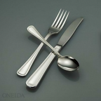 Thumbnail image #2 for 1880 Hospitality Regis by Oneida® 1364STSF Silver-Plated 6-Inch Teaspoon, Linear Design Pack of 3 Dozen