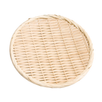 Thumbnail image #1 for Korin Inc Bonzaru TK-401-03-39 Round Bamboo Strainer, 15-3/8-Inch Diameter