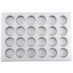 Thumbnail image #1 for TableCraft Products 12478 Jumbo 24-Cup Muffin Pan, Aluminized Steel, Silicone-Glazed Nonstick Case of 3