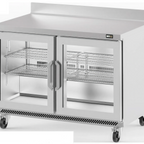 Thumbnail image #1 for Infrico USA IUC-UC60RWCR Worktop Refrigerator, 2-Door, 17 cu. ft., Stainless Steel, Bottom-Mounted Refrigeration