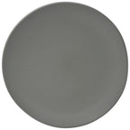 Thumbnail image #1 for Ten Strawberry Street Ripple RPPLE-GREYSLD 8" Round Ceramic Salad/Dessert Plate, Grey Case of 24