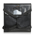 Thumbnail image #1 for New Star Foodservice Inc. 51100 Insulated Pizza Delivery Bag, Black, 18"W x 18"D x 5"H Case of 5