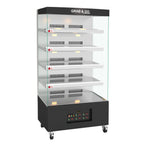 Thumbnail image #1 for Rotisol USA Essentiel 10MCV5LS.I Heated Display Merchandiser, 40-3/8"W, Front-Loading, 5-Shelf, Digital Thermostat Controls
