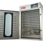 Thumbnail image #6 for Omcan 47557 16-Tray Single-Zone Stainless Steel Commercial Food Dehydrator with Digital Touchscreen Control