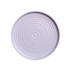 Thumbnail image #1 for Vertex China Elements E-D16-F Round China Plate, 10-1/2 in, Embossed Rim 1 Dozen