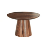 Thumbnail image #1 for Cal-Mil 23151-127-78 Buffet Serving Pedestal, 12" Diameter x 7.5" High, Walnut
