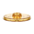 Thumbnail image #1 for AllPoints Foodservice Parts & Supplies 1781074 Coffee Maker Spray Head, 5/16" Inlet, Advanced Flow, Amber Plastic