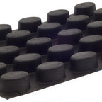 Thumbnail image #1 for JB Prince Demarle M370 S 30-Cavity Oval Silicone Baking Mold, 2.5 oz Cavities, 23 x 15 in