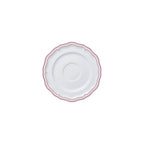 Thumbnail image #1 for Steelite International Folio, Porcelain 62578FP823 5" Round Porcelain Saucer, Adelina Double Line Rose Case of 2 Dozen