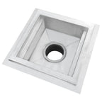 Thumbnail image #1 for IMC/Teddy FDSS-1010 Floor Drain Sump Sink, 10" x 10" x 4", 16/304 Stainless Steel, with Drain, Grating Not Included