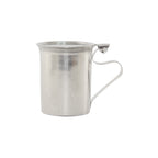 Thumbnail image #1 for CAC China SSCM-10S Stainless Steel Creamer/Server, 10 oz., Stackable, with Lid Case of 120