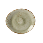 Thumbnail image #1 for Steelite International Steelite Performance, Craft Green 11310522 6" Free-Form Narrow-Rim Alumina Vitrified Green Plate 1 Dozen