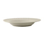 Thumbnail image #1 for Tuxton China Meridian MED-094 Ceramic Soup Bowl, 9-1/2 oz, 9-1/2" Round, Rimmed, Embossed Case of 2 Dozen