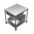 Thumbnail image #1 for GSW USA DN-TBLS-N Donut Glazing Table, 34"W x 29"L x 35"H, 304 Stainless Steel, Glazing Dipper, Sugar Pan, Bottom Basket