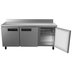 Thumbnail image #5 for KoolMore 71-1/2 Inch 3-Door Worktop Refrigerator with 3-1/2 Inch Backsplash, 16.9 Cu. Ft., Stainless Steel