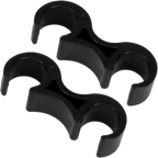Thumbnail image #1 for Flash Furniture LE-3-BK-GANG-GG Heavy-Duty Plastic Chair Ganging Clips, Black, Set of 2
