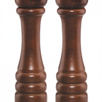 Thumbnail image #1 for Chef Specialties Professional Series Imperial 10100 10-Inch Walnut Salt Shaker and Pepper Mill Set with Stainless Steel Grinding Mechanism