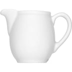 Thumbnail image #1 for Libbey Bonn/Bistro by Bauscher 654471012000000 Porcelain Creamer with Handle, 3 oz., 3-3/4 in. Diameter x 2-5/8 in. H
