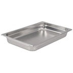Thumbnail image #1 for Stanton Trading SP-2002 Full-Size Solid Stainless Steel Steam Table Pan, 2-1/2 in. Deep, Anti-Jam Case of 6