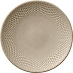 Thumbnail image #1 for Libbey Pine 802121741000203 Round Coupe Plate, 6-3/4 in, Vitrified China, Almond