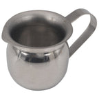 Thumbnail image #1 for Stanton Trading 4473 3 oz Bell-Shaped Stainless Steel Creamer Case of 144