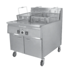 Thumbnail image #1 for Keating of Chicago Instant Recovery 34X24TS Gas Floor Fryer, 34 x 24 in, 195 lb Capacity, Stainless Steel Fry Pot
