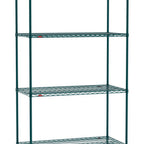 Thumbnail image #1 for Metro Super Erecta SE-2460K3-86-S4 Stationary Starter Wire Shelving Unit, 60"W x 24"D x 86"H, 600 lb. capacity per shelf, 2000 lb. capacity per unit