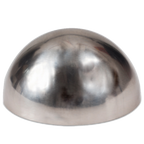 Thumbnail image #1 for JB Prince De Buyer M285 5.5 Hemisphere Baking Mold, Uncoated Stainless Steel, 5-1/2" Diameter x 2-3/4" Height