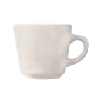 Thumbnail image #1 for Libbey Porcelana 840-110-004 Porcelain Cup, 7 oz, Tall, Rolled Edge, Bright White