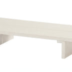 Thumbnail image #2 for Cal-Mil Vista 28600-3-141 Rectangular HDPE Buffet Riser, 20 x 8.5 x 3 in, Coastal