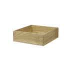 Thumbnail image #1 for Steelite Performance, Simplicity 7369MW515 Square Wooden Serving Box, No Compartments, 8.5 x 8.5 x 2.625 in
