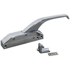Thumbnail image #1 for AllPoints Foodservice Parts & Supplies 221100 Mechanical Latch with Strike, Offset Handle, No Lock