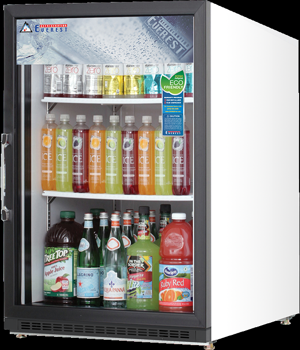 Product image #5 for Everest Refrigeration EMGR5 1-Section Countertop Glass Door Merchandiser Refrigerator, 5 Cu. Ft.